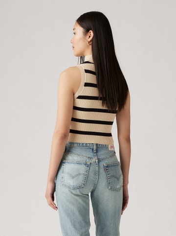 Levi's Top in Beige/ Schwarz