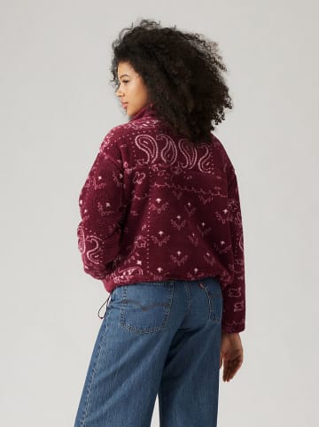 Levi´s Bluza polarowa w kolorze bordowym