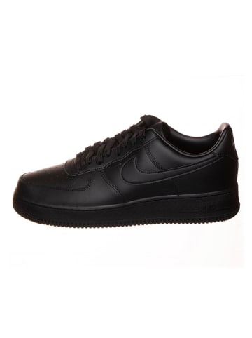 Nike Leder-Sneakers "Air Force 1 '07 Fresh" in Schwarz