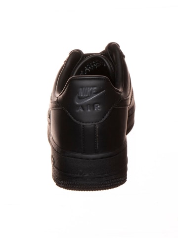 Nike Leder-Sneakers "Air Force 1 '07 Fresh" in Schwarz