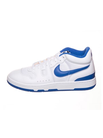 Nike Leder-Sneakers "Attack" in Weiß/ Blau