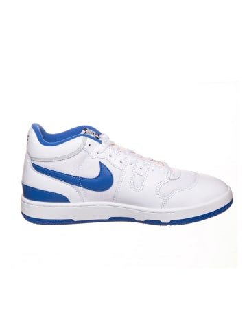 Nike Leder-Sneakers "Attack" in Weiß/ Blau