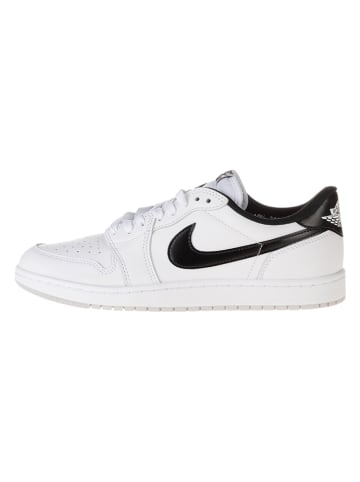 Nike Skórzane sneakersy "Air Jordan 1 Retro Low 85" w kolorze biało-czarnym
