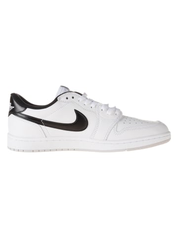 Nike Skórzane sneakersy "Air Jordan 1 Retro Low 85" w kolorze biało-czarnym