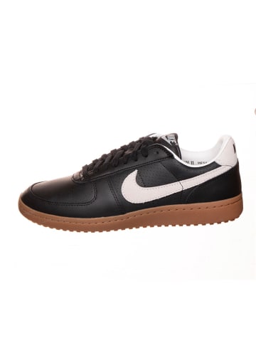 Nike Leder-Sneakers "Field General 82" in Schwarz/ Weiß