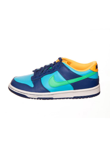 Nike Leren sneakers "Dunk Low All Star 2023" lichtblauw/blauw/groen