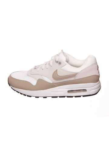 Nike Sneakers "Air Max 1" in Weiß/ Beige