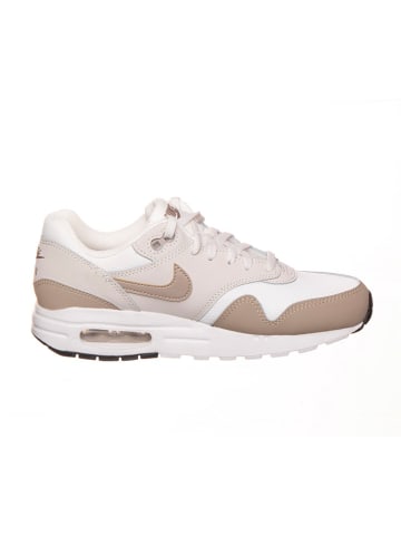 Nike Sneakers "Air Max 1" in Weiß/ Beige