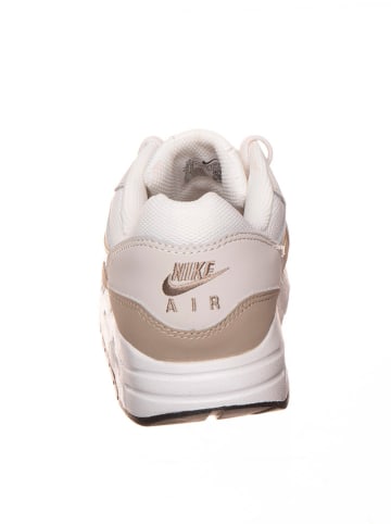 Nike Sneakers "Air Max 1" in Weiß/ Beige