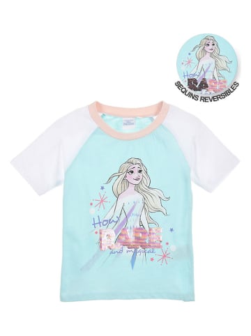 Disney Frozen Shirt "Frozen" wit/turquoise/meerkleurig