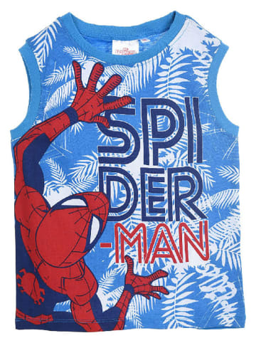 Spiderman Top "Spider-Man" w kolorze niebiesko-czerwonym