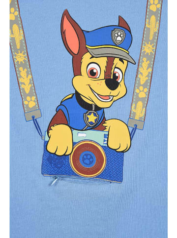 Paw Patrol Koszulka "Psi Patrol" w kolorze niebieskim ze wzorem