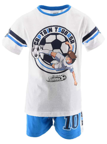 Captain Tsubasa 2-delige outfit "Captain Tsubasa" wit/blauw