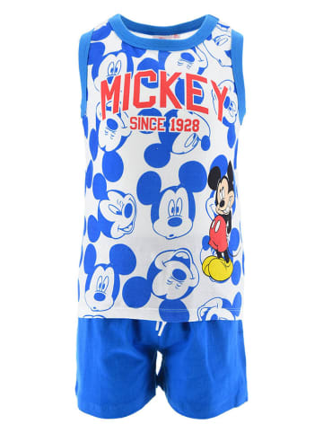 Disney Mickey Mouse 2-częściowy zestaw "Myszka Miki" w kolorze biało-niebieskim