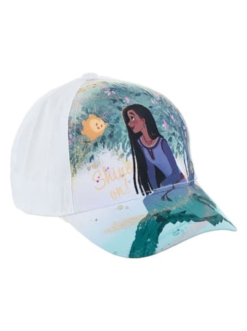 Disney Wish Czapka "Wish" w kolorze białym ze wzorem