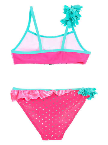 Disney Minnie Mouse Bikini "Minnie" in Pink/ Türkis