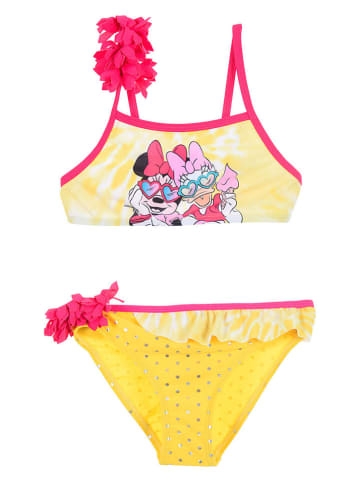 Disney Minnie Mouse Bikini "Minnie" w kolorze żółto-różowym