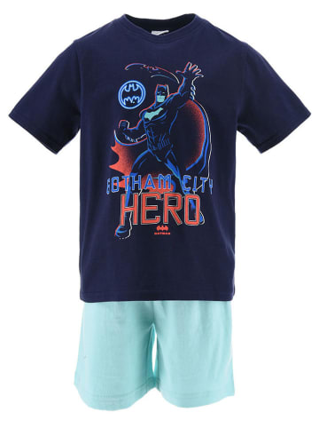 Batman Pyjama "Batman" in Dunkelblau/ Hellblau