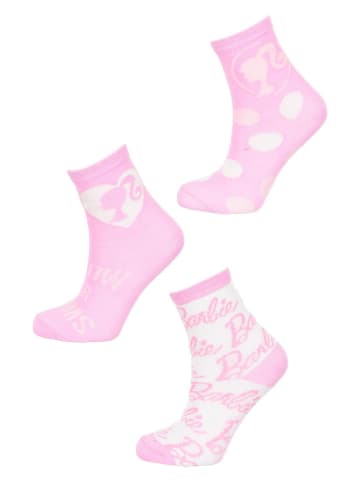 Barbie 3er-Set: Socken "Barbie" in Rosa