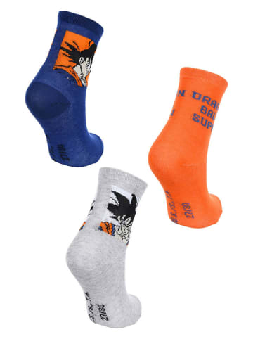 Dragon Ball Z 3er-Set: Socken "Dragon Ball Super" in Bunt