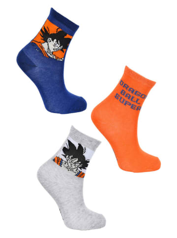 Dragon Ball Z Skarpety (3 pary) "Dragon Ball Super" ze wzorem