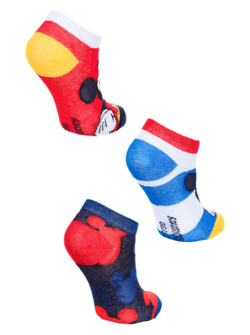 Disney Mickey Mouse 3er-Set: Socken "Mickey" in Bunt