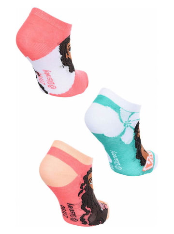 Disney Vaiana 3er-Set: Socken "Vaiana (Moana)" in Bunt