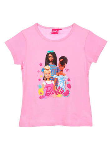 Barbie Shirt "Barbie" lichtroze/meerkleurig