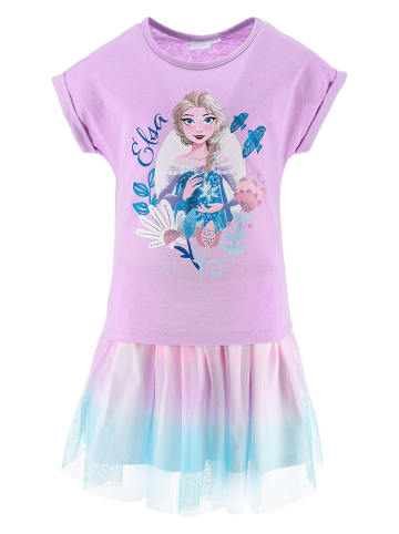 Disney Frozen 2-częściowy zestaw "Kraina Lodu" w kolorze fioletowym ze wzorem