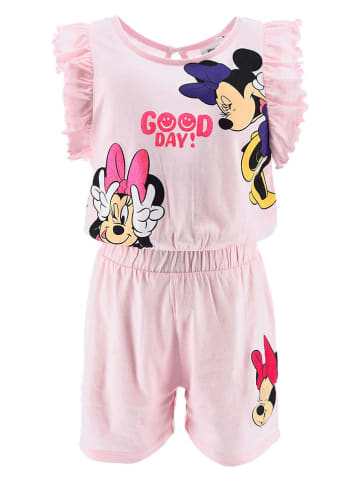 Disney Minnie Mouse Jumpsuit "Minnie" in Rosa/ Bunt