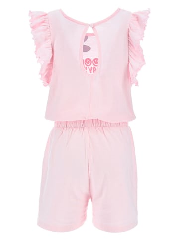 Disney Minnie Mouse Jumpsuit "Minnie" in Rosa/ Bunt