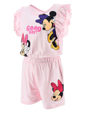 Disney Minnie Mouse Jumpsuit "Minnie" in Rosa/ Bunt