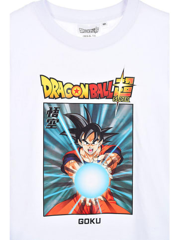 Dragon Ball Z Koszulka "Dragon Ball Super" w kolorze białym ze wzorem