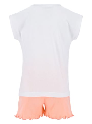 Disney Frozen 2tlg. Outfit "Frozen" in Weiß/ Orange/ Bunt