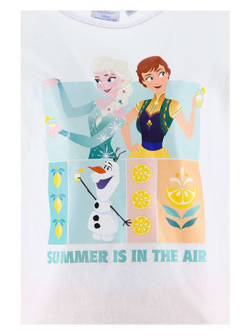Disney Frozen 2tlg. Outfit "Frozen" in Weiß/ Orange/ Bunt