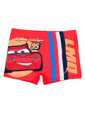 Disney Cars Kąpielówki "Auta" w kolorze czerwonym