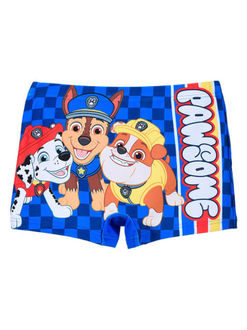Paw Patrol Kąpielówki "Psi Patrol" w kolorze niebieskim ze wzorem