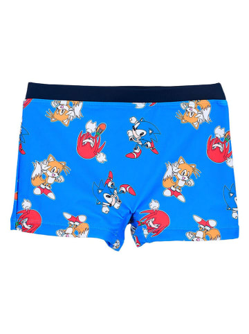 Sonic Kąpielówki "Sonic Classic" w kolorze niebieskim ze wzorem