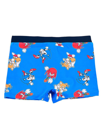 Sonic Kąpielówki "Sonic Classic" w kolorze niebieskim ze wzorem