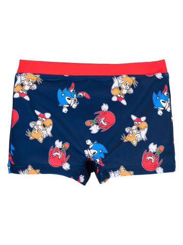 Sonic Badehose "Sonic Classic" in Dunkelblau/ Bunt