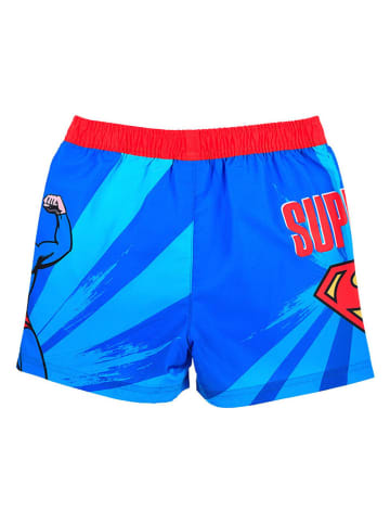 Superman Zwemshort "Superman" blauw/rood
