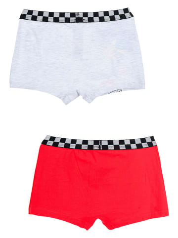 Sonic 2er-Set: Boxershorts "Sonic" in Weiß/ Rot