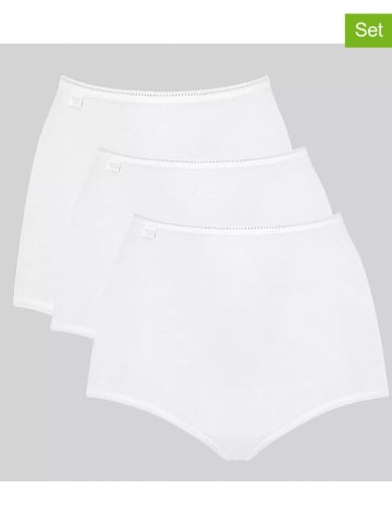 Sloggi 3er-Set: Taillenpantys in Weiß