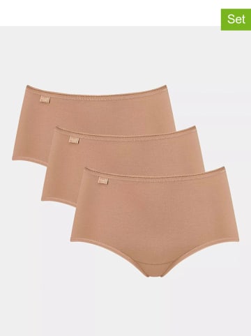 Sloggi 3er-Set: Pantys in Beige