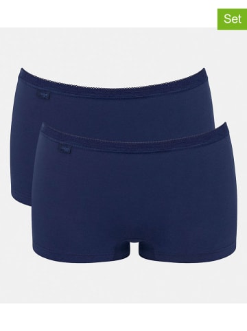 Sloggi 2er-Set: Pantys in Dunkelblau