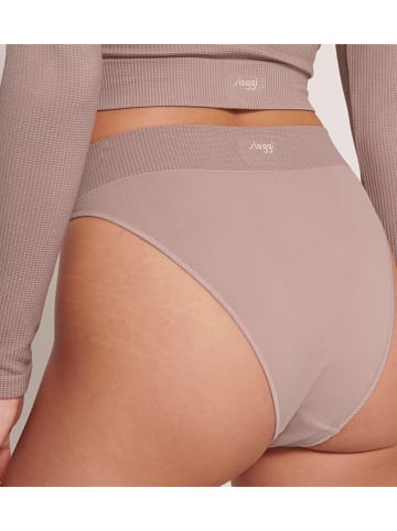 Sloggi Figi high waist "Ever" w kolorze brązowym
