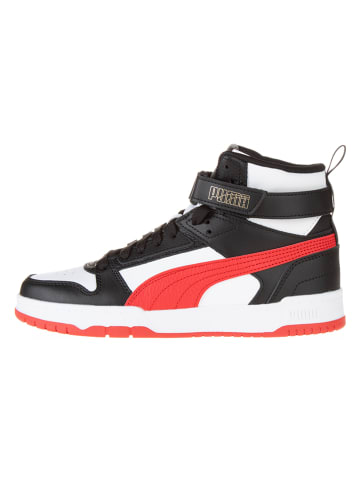 Puma Leren sneakers "RBD Game" wit/zwart/rood