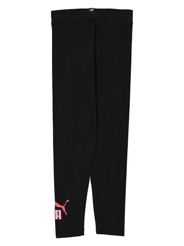 Puma Legginsy "ESS" w kolorze czarnym