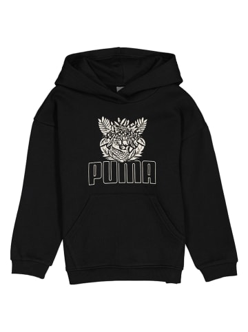 Puma Hoodie "ESS+ Tropicat" in Schwarz