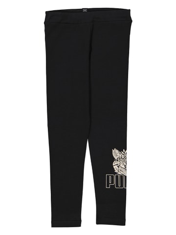 Puma Leggings "ESS+ Tropicat" in Schwarz